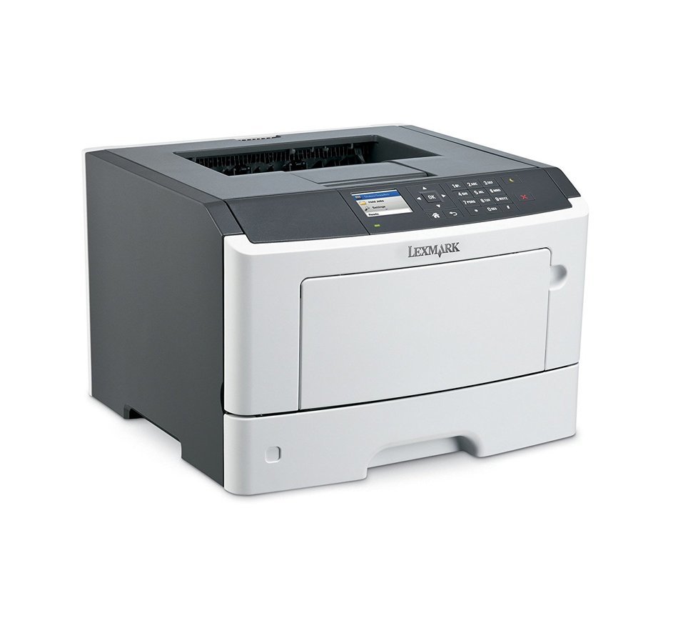 Lexmark MS415dn Compact Laser Printer, Monochrome, Networking, Duplex Printing N2