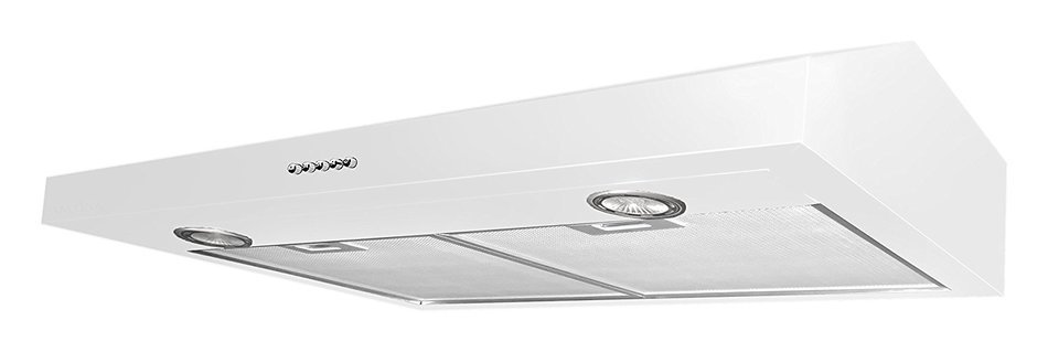 Ancona Stainless Steel Slim 5-Inch High 300 CFM 4-Speeds Under Cabinet Range Hood, 30-Inch N2