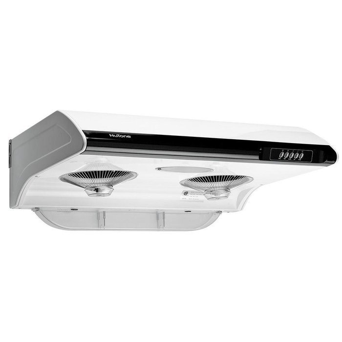 NTM Series 30 in. Range Hood in White
