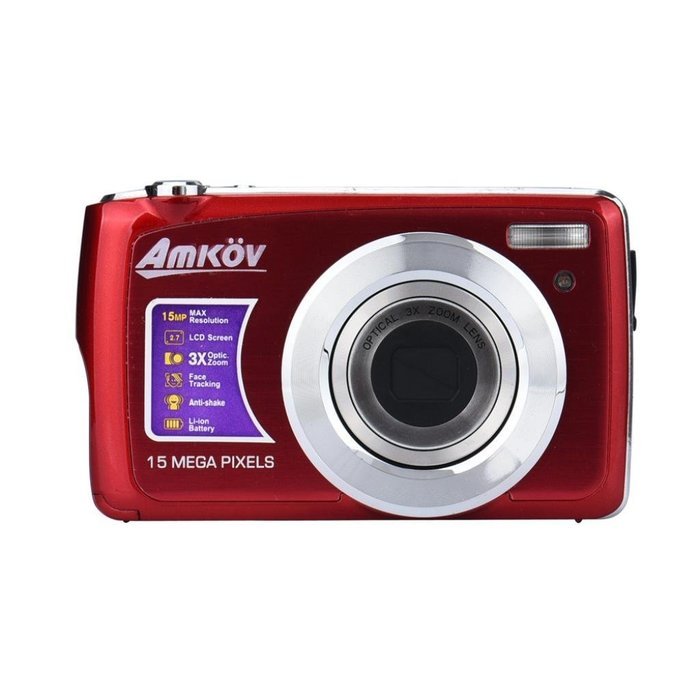 WIFI Sports DV, SANNYSIS Amkov CDOE3 2.7 Inch TFT 3X Optical Zoom 15MP 1280 X 720 HD Anti-shake Smile Capture... N20