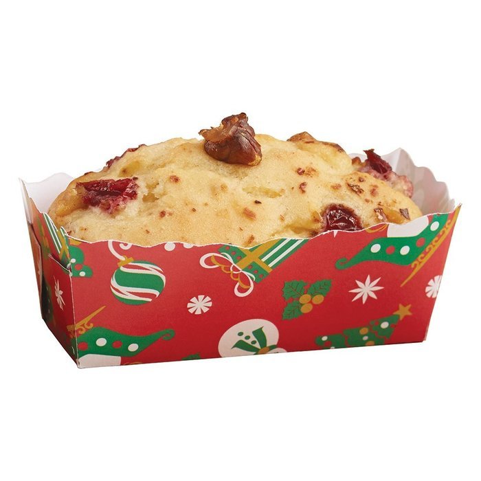 Hoffmaster 610902 Holiday Loaf Pan, Small, 1-3/8" Wall, 1-1/5" x 3-1/5" (6 Packs of 50)