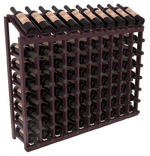 Wine Racks America Redwood 10 Column 8 Row Display Top Kit. 13 Stains to Choose From! N10