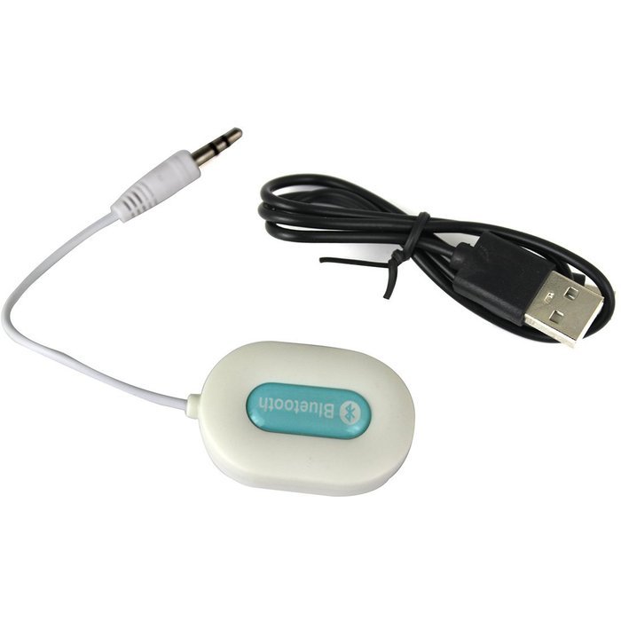 DUFU-Store A2DP Bluetooth 3.0 Music Audio Receiver Radio Speaker Stereo white N3