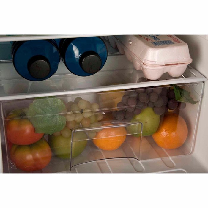 3.2 Cubic Feet 2-Door True-Freezer Compartment, Refrigerator, Black N4