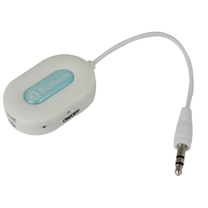 DUFU-Store A2DP Bluetooth 3.0 Music Audio Receiver Radio Speaker Stereo white N4