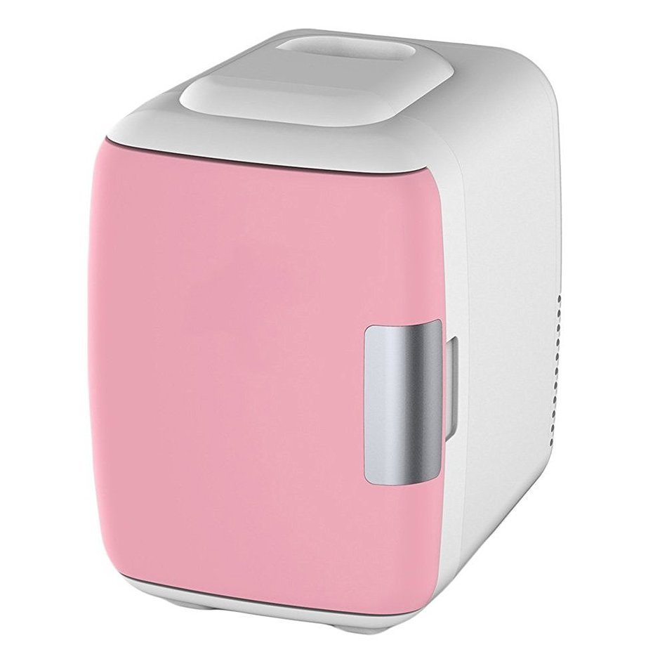 RUIMI 4L Mini Fridge Portable refrigerator Cooler and Warmer Compact Single Door Car, RV or Boat also for Home... N13