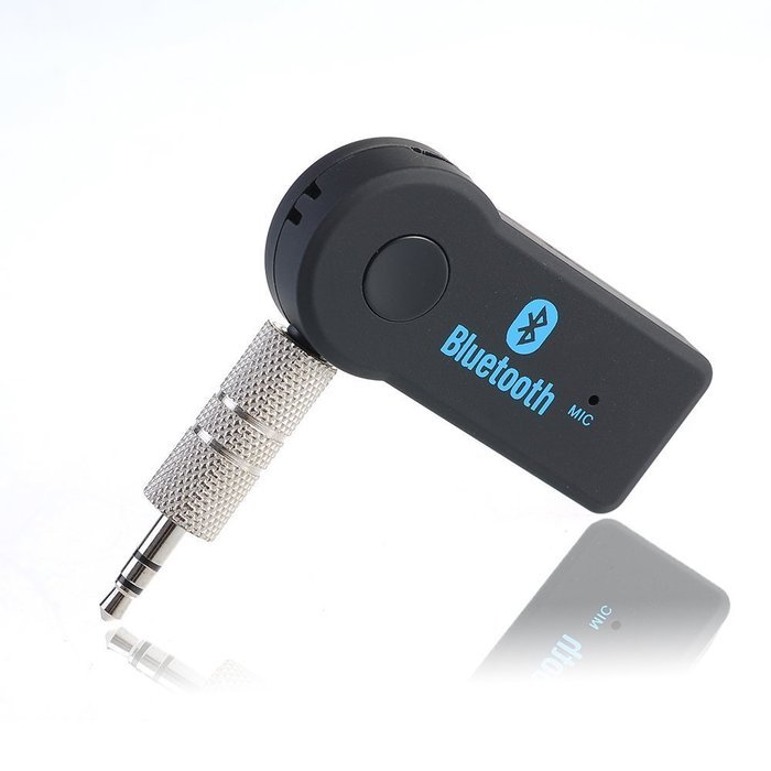 Jahoo Portable Bluetooth Audio Receiver 3.5mm Music Stereo Rceiver Adapter for Car iphone Support 2 Bluetooth-enabled... N3