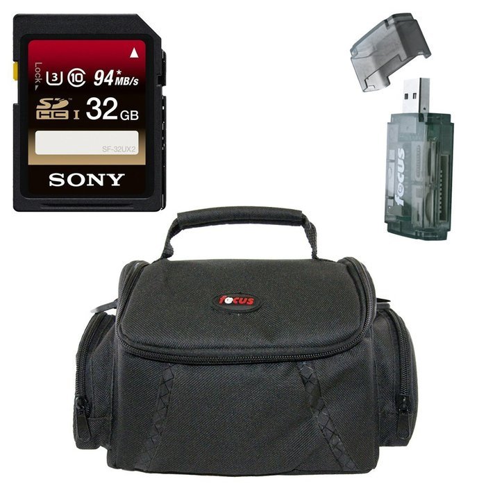 Panasonic HC-V770 HD Camcorder, WiFi, w/ Wasabi battery & 64GB U3 Bundle N3
