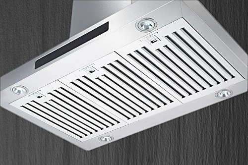 VentMax VM31-I36, 36" Island Mount Range Hood N2