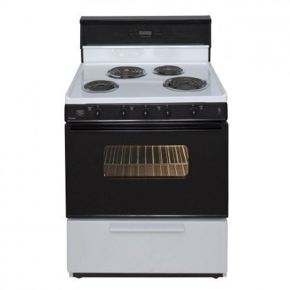 30 in. 3.91 cu. ft. Freestanding Electric Range in White N2