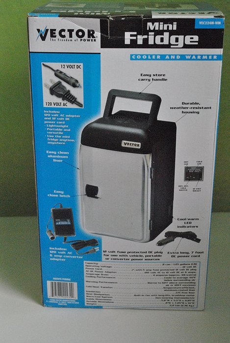 Vector Mini Fridge AC/DC Cooler and Warmer N5