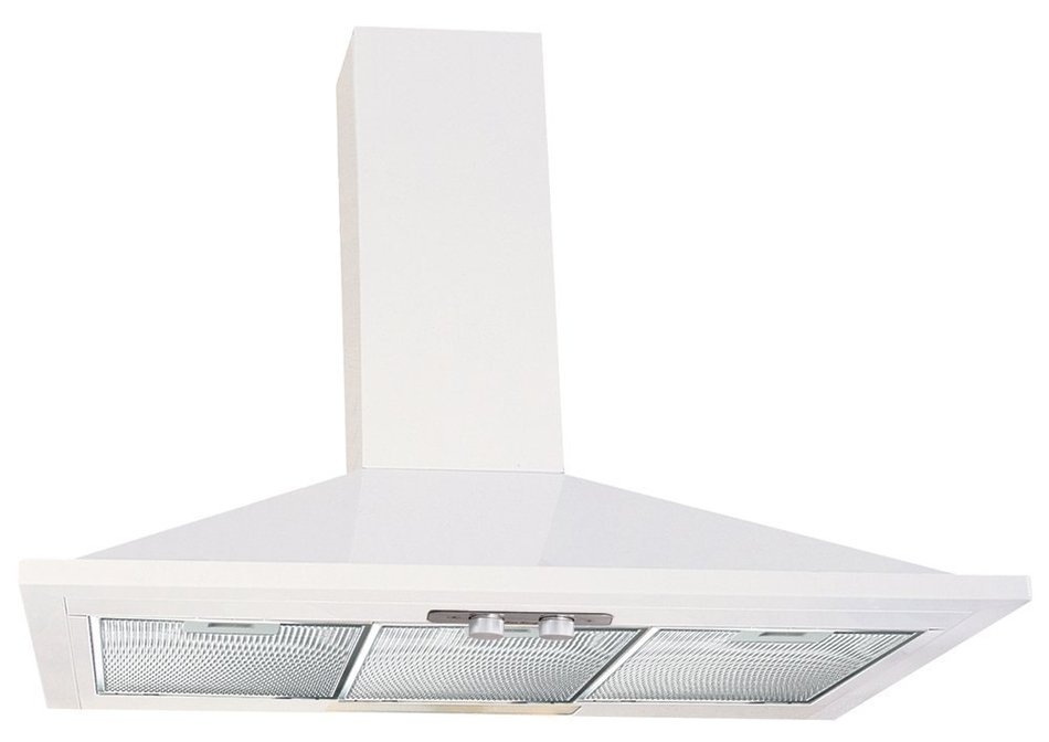 Air King VAL36W 36-Inch Valencia Chimney Style Range Hood, White