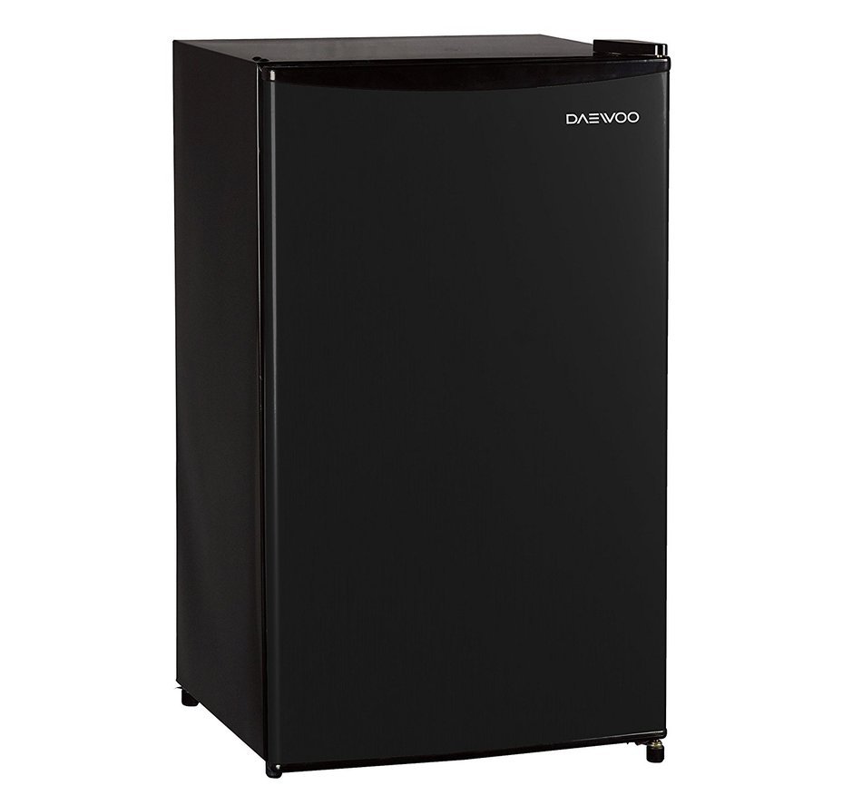 Daewoo - 3.3 Cu. Ft. Compact Energy Star Refrigerator w. Chiller - Jet Black N3