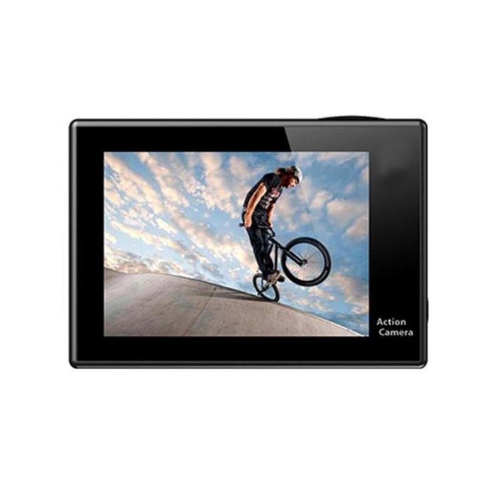 TONSEE Sport Camera H3 Ultra 4K HD 2.0 Inch Screen Action Camera Waterproof 30m, Black N3