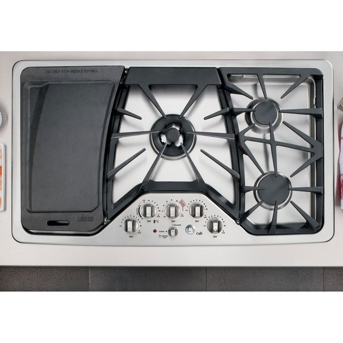 GE Cafe CGP650SETSS 36" Built-In Gas Cooktop