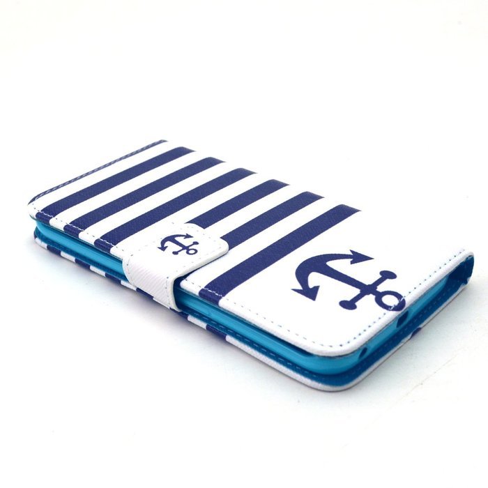 Galaxy S6 Edge Case, Firefish Folio Flip Premium PU Leather Lovely Wallet Shell [Scratch-resistant][Kickstand]... N39