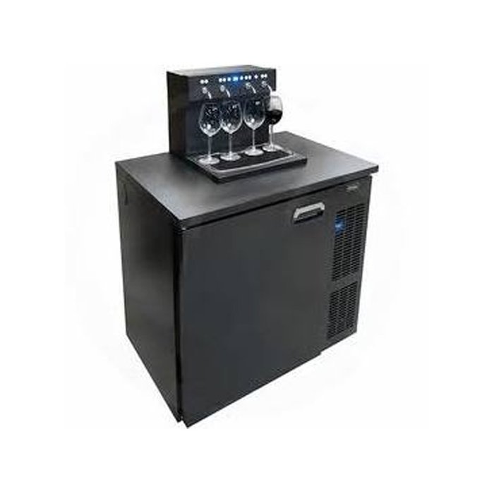 Vinotemp VNTVT-WINEKEG01 4-Tap Wine Keg Dispenser N4