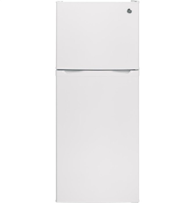 GE White Top Freezer Refrigerator