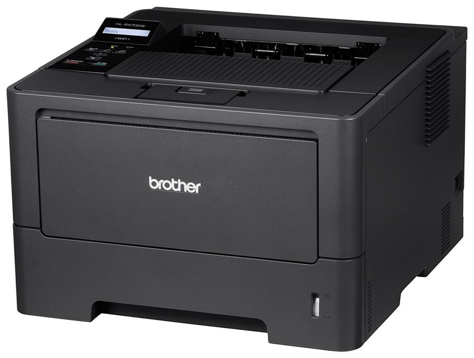 Brother Printer HL5470DW Wireless Monochrome Printer, Amazon Dash Replenishment Enabled N6