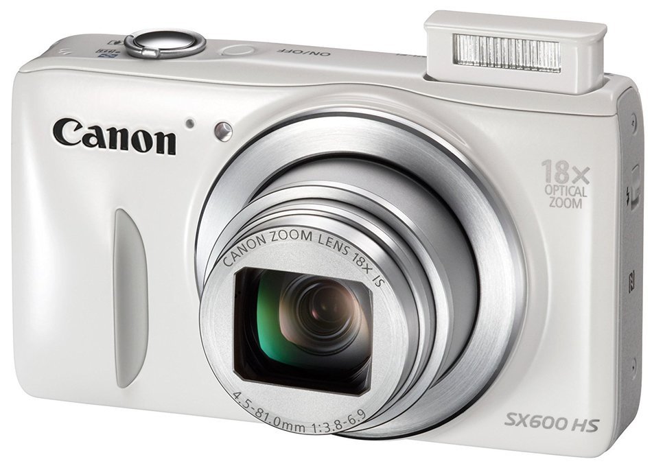 Canon Digital Camera Power Shot Sx600 Hs 18x Optical Zoom Pssx600hs N6