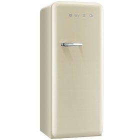 Smeg FAB28UCRR1 24" 50s Retro Style Top-Freezer Refrigerator with 9.22 Cu. Ft. Capacity Ice Compartment Interior...
