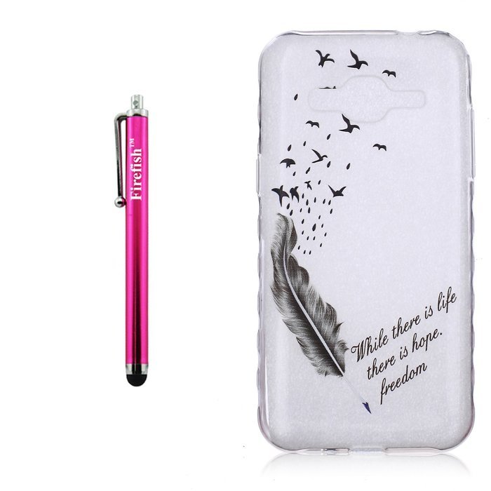 J3 Case, Firefish High Quality Soft TPU [Soft-Flex] Scratch-Resistant Shock Absorption Technology Case Specially... N261