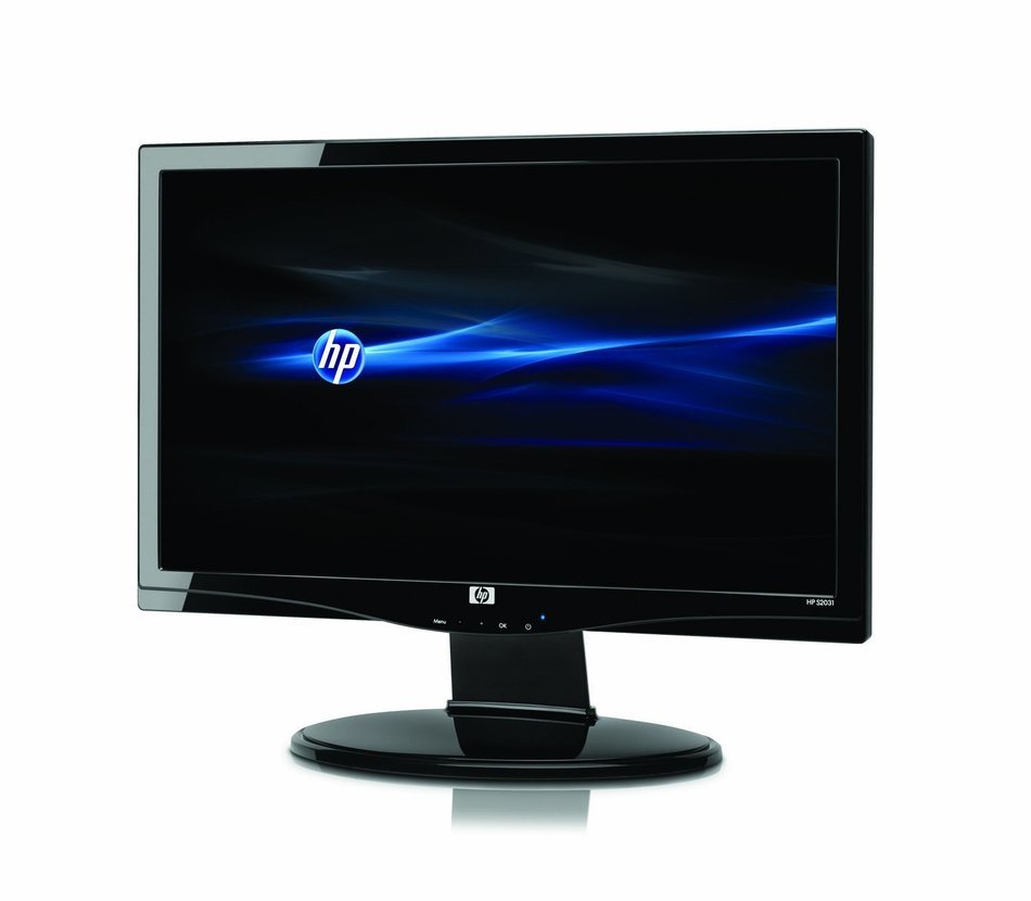 HP S2031 20-Inch Diagonal LCD Monitor - Black N3