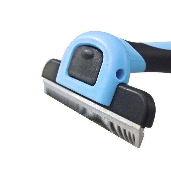RioRand Deshedding Tool & Pet Grooming Tool for Small, Medium & Large Dogs + Cats, with Short to Long Hair