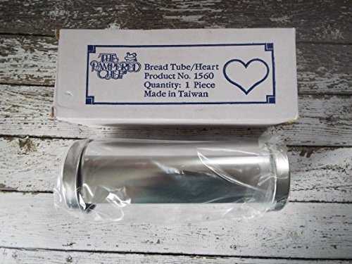 Pampered Chef Bread Tube 1560 Heart Baking Mold Kitchen Bakeware in Box