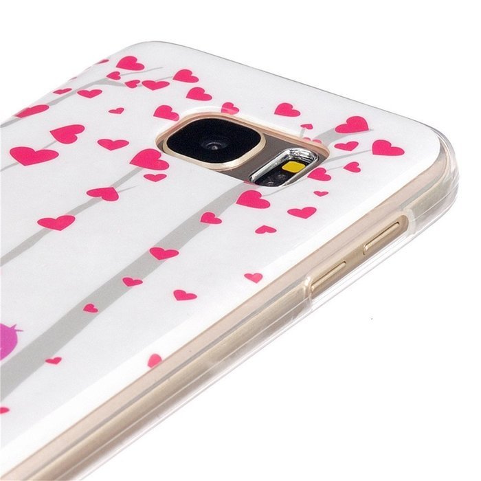Galaxy S7 Edge Case, Firefish [Fashion Style] [Anti-slip] Ultra Slim Exact Fit Lightweight Flexible TPU Soft Back... N85