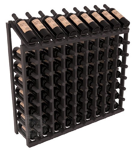 Wine Racks America Ponderosa Pine 9 Column 8 Row Display Top Kit. 13 Stains to Choose From! N6