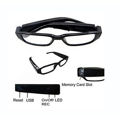 admomon 32GB 720P DVR Camcorder Eyeglass Recorder DV Camera Digital Glasses Video Cam Camcorder N4
