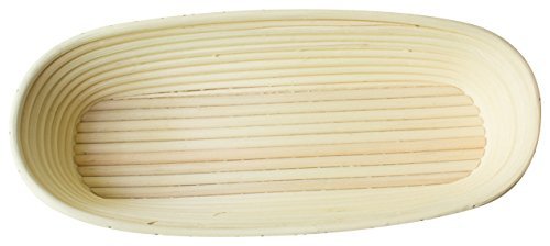 Large Oval Banneton Bread Proofing Basket 13.5 x 6 x 3