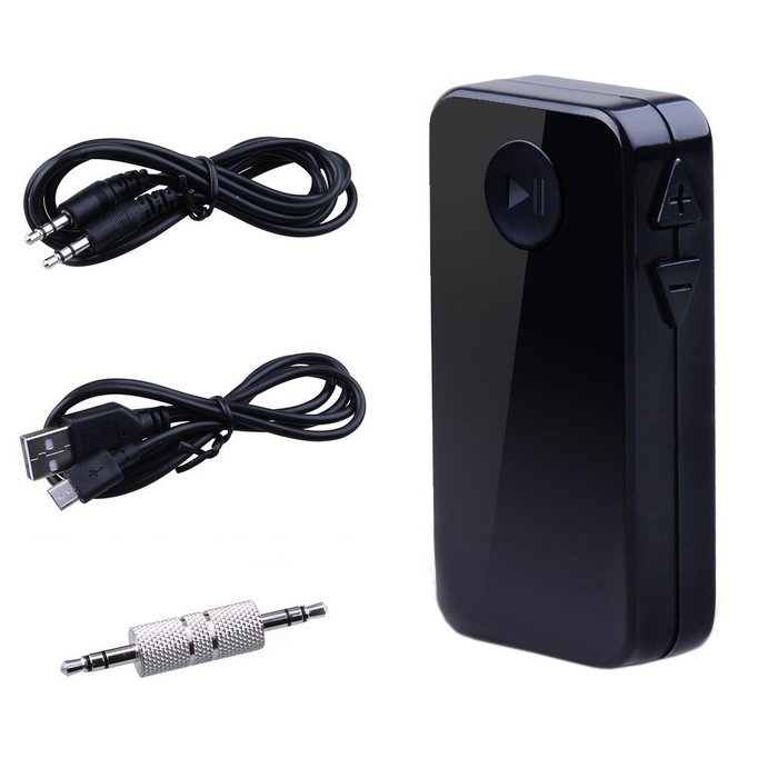 Receiver - TOOGOO (R) Mini Wireless Bluetooth Music Receiver A2DP stereo audio for Car Auto AUX IN Top high quality... N6