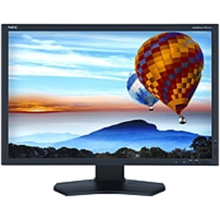 NEC Monitor PA242W-BK 24.1 LED LCD Monitor - 16:10 - 8 ms - Adjustable Monitor Angle - 1920...