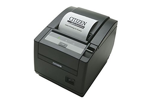 Citizen America CT-S601S3PAUBKP CT-S601 Series POS Thermal Printer with PNE Sensor, Top Exit, IEEE 1284 Parallel...