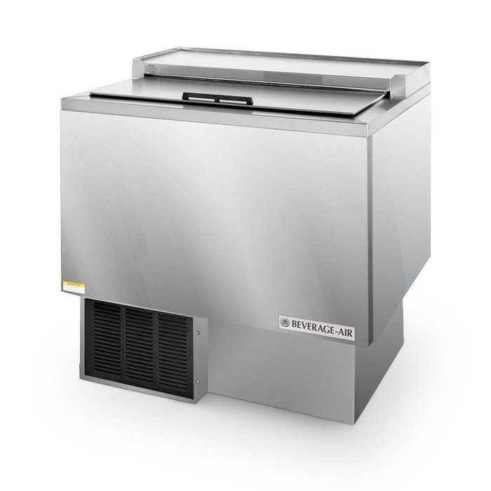Beverage-Air GF34L-S 34" Glass Froster in Stainless Steel with One Solid Self-closing Door with Locks Two