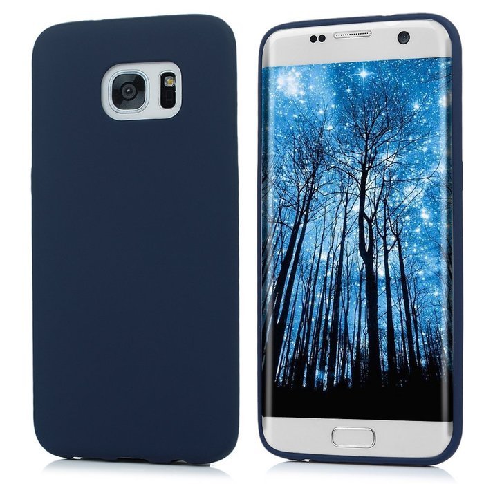 Badalink Galaxy S7 Edge Case Soft TPU Rubber Skin Bumper Case Shockproof Flexible Easy Grip Smooth Touch Slip... N29