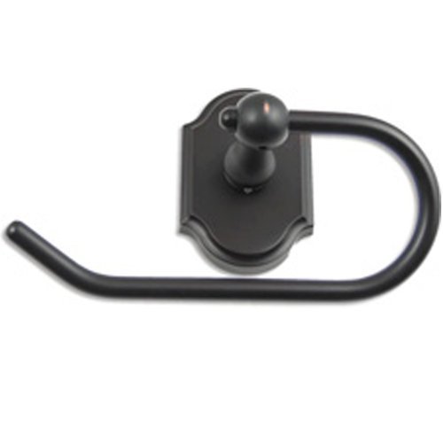 Rusticware 8607 Euro Toilet Paper Holder with Backplate from the Wenmoor Collect, Oil Rubbed Bronze