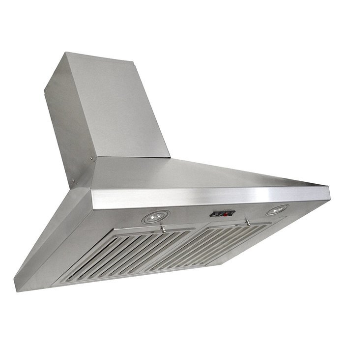 KOBE Range Hoods CHX8130SQB-DC46-1 3-Speed 750 CFM Brillia Wall Mount Range Hood Fits Ceiling Heights Of 10-1/... N3