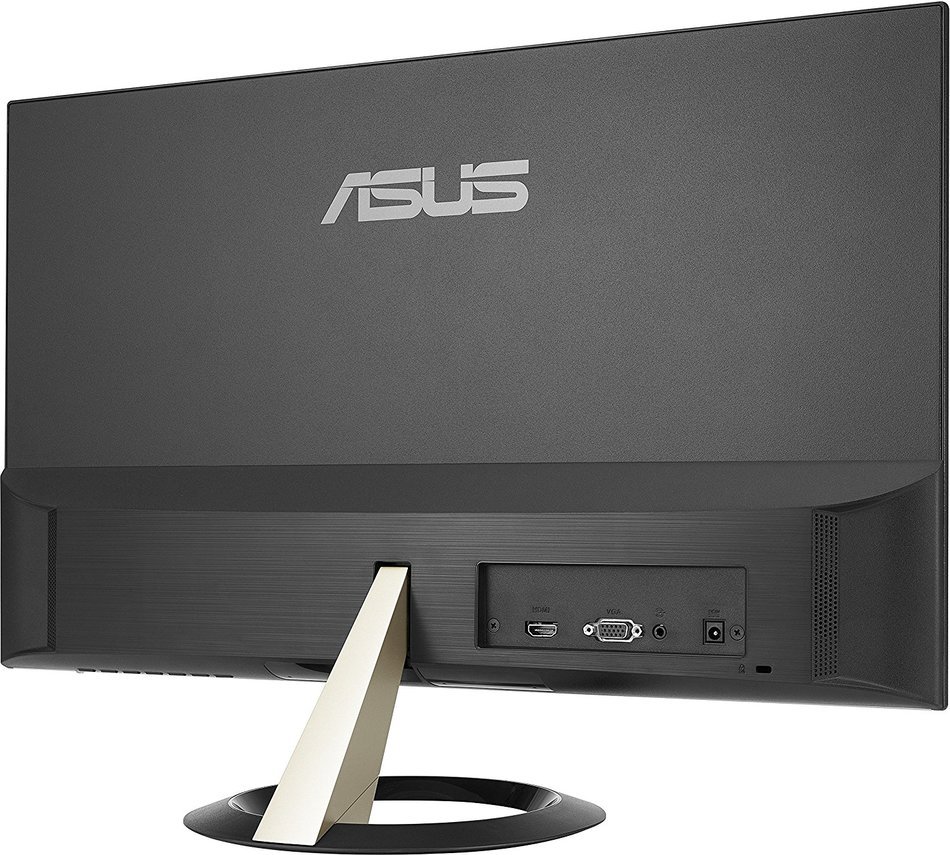 ASUS Frameless Gold 21.5" 5ms (GTG) HDMI Widescreen LCD/LED Monitor IPS 80,000,000:1 , Ultra-Slim... N3