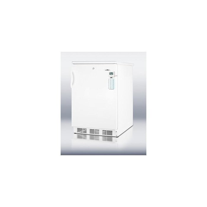Summit CT66LPLUS Plus Series 24" Refrigerator with 5.1 cu. ft. Capacity Factory Installed Lock Dual Evaporator...