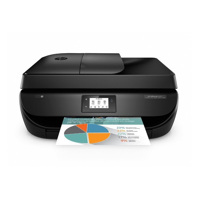 HP OfficeJet 4650 Wireless All-in-One Photo Printer with Mobile Printing, Instant Ink ready (F1J03A) N3