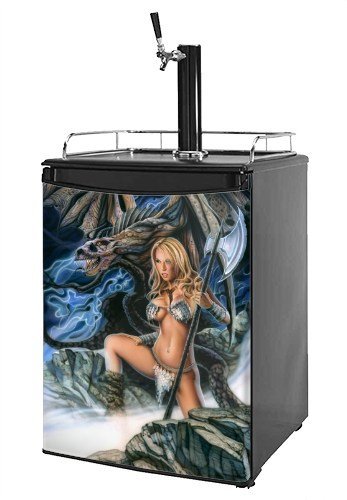 Kegerator Skin - Dragon (fits medium sized dorm fridge and kegerators)
