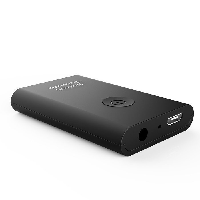 Alpharan CSRV Bluetooth Stereo Audio Music Transmitter 3.5mm Color Black N2