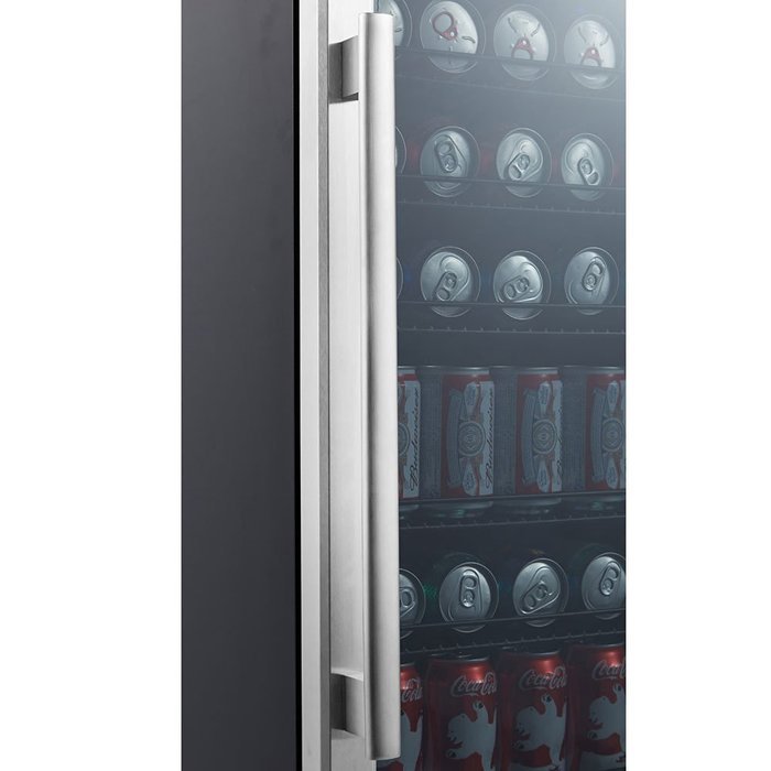 Kalamera 24" Beverage Refrigerator 175 Can Built-in or Freestanding Single Zone Touch Control