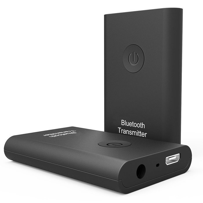 Alpharan CSRV Bluetooth Stereo Audio Music Transmitter 3.5mm Color Black N3