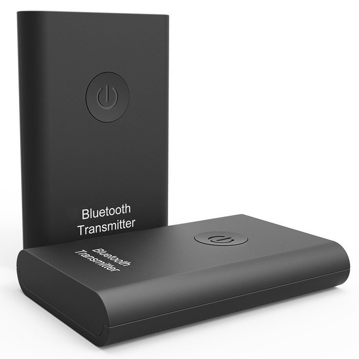 Alpharan CSRV Bluetooth Stereo Audio Music Transmitter 3.5mm Color Black N4