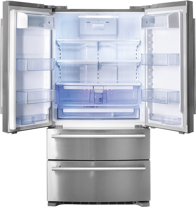 Fulgor Milano FM36CDFDS1 36" 600 Series Counter Depth French Door Refrigerator with 20.8 cu. ft. Total Capacity... N2