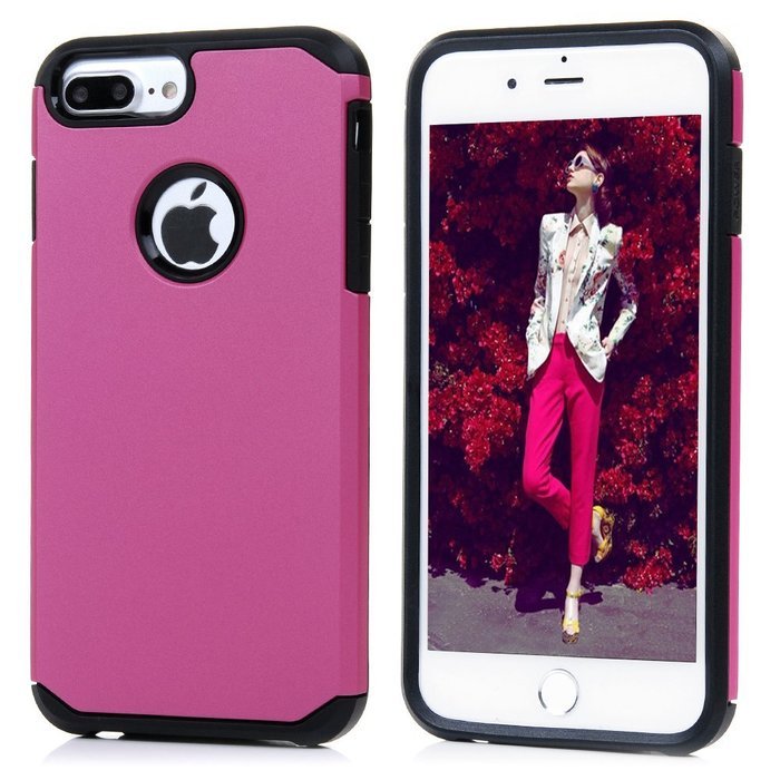 iPhone 7 Plus Case (5.5 inch) - Armor Series Shock-Absorption 2 in 1 Hybrid Dual Layer High Impact Full Around... N20